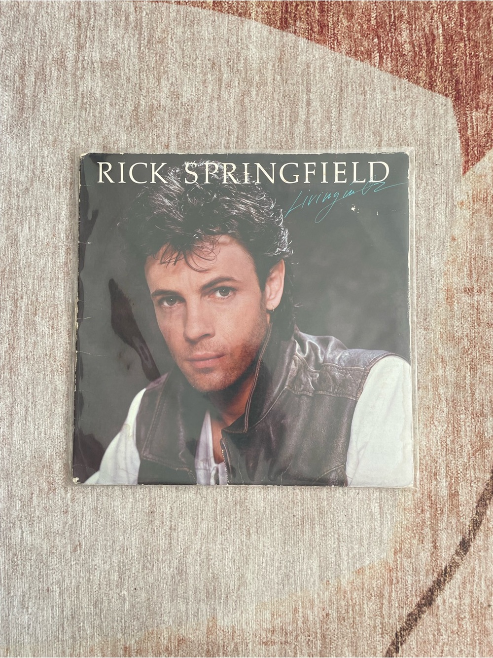 Rick Springfield “Living in Oz” Vinyl Record